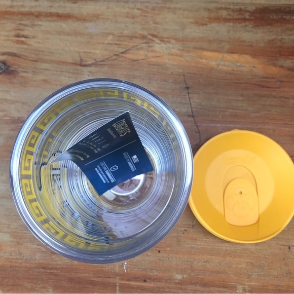 New Kappa Alpha Theta Sorority Black & Gold Acrylic Tervis Tumbler Size 16oz - Picture 7 of 9